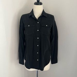 Old Navy Snap Up Denim Top